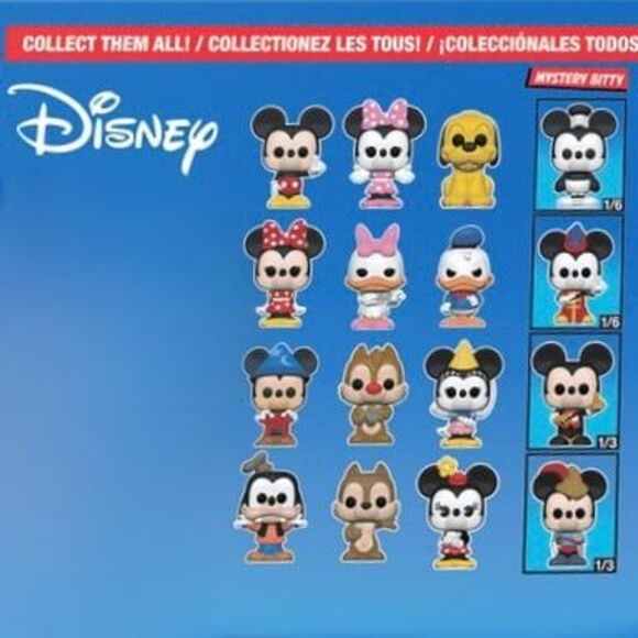 Funko: Goofy #1190 Funko Bitty Pop! from Disney Mickey & Friends Series - Picture 6 of 9